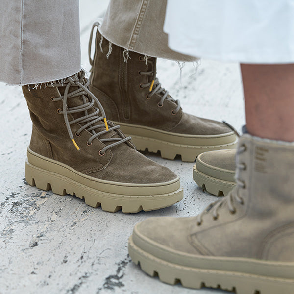 Unalome Laces Suede | Loden