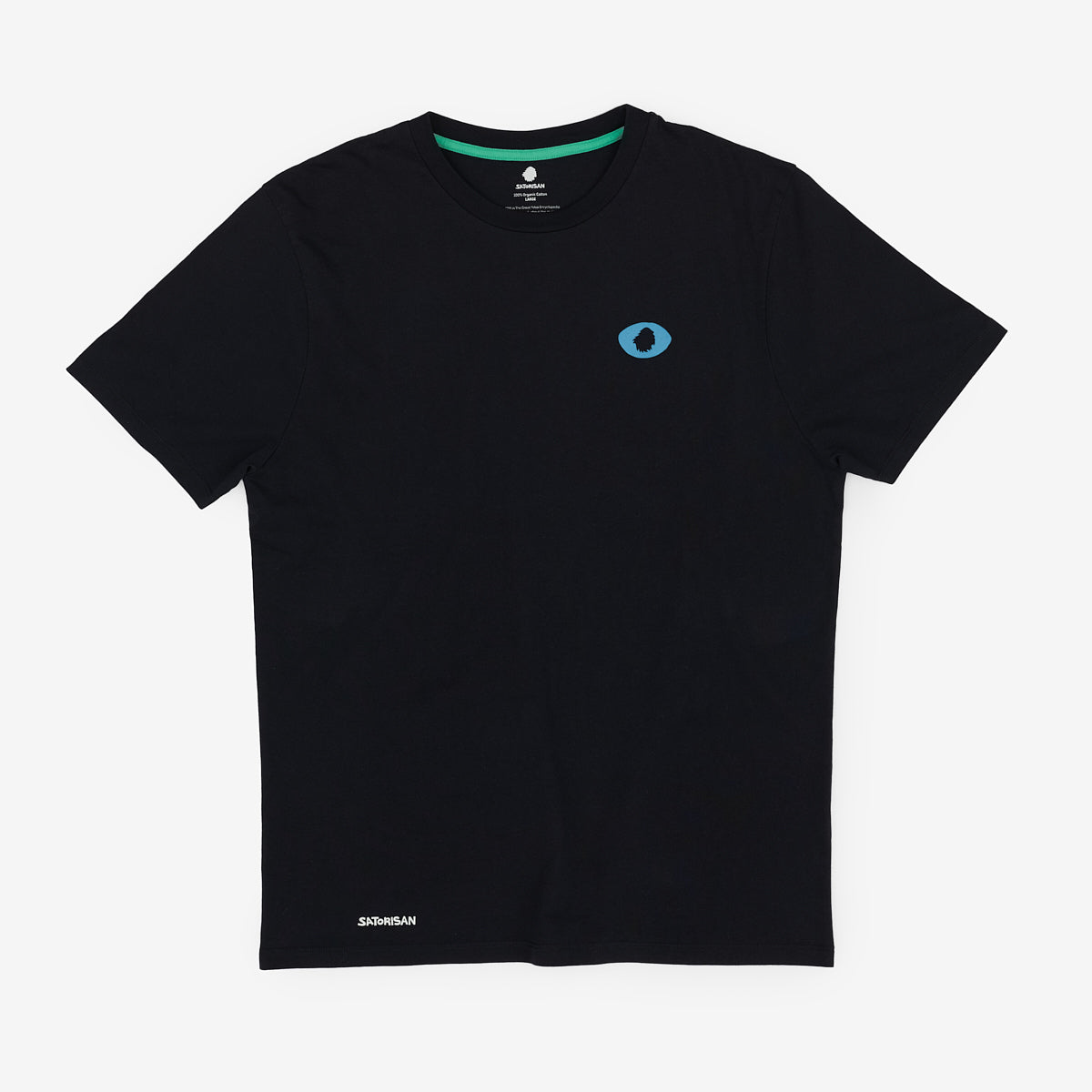 T-shirt regular fit Organic cotton | Black dance your own rhythm