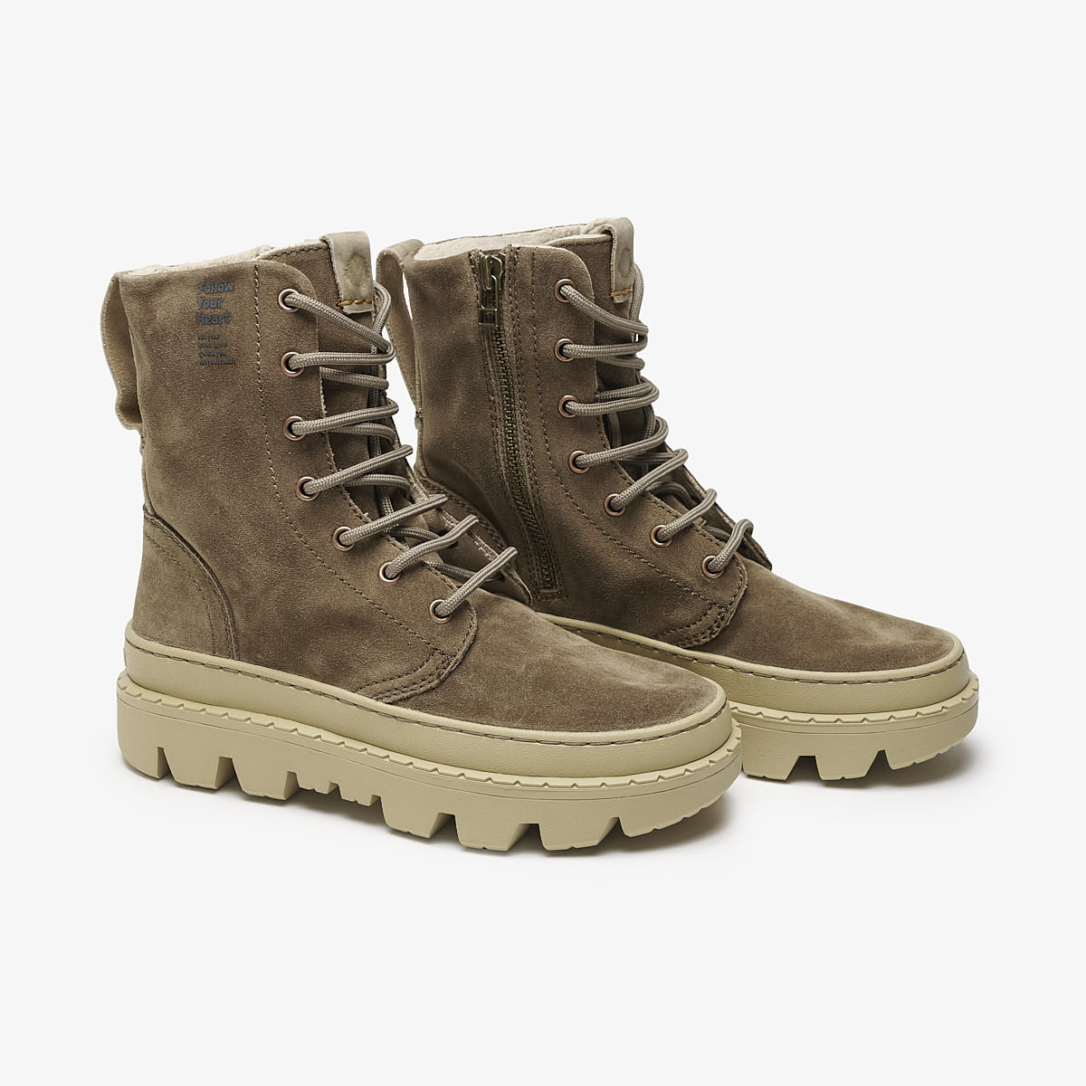 Unalome Laces Suede | Loden