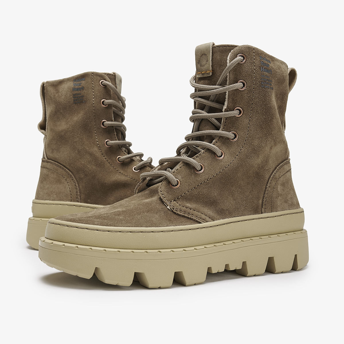 Unalome Laces Suede | Loden
