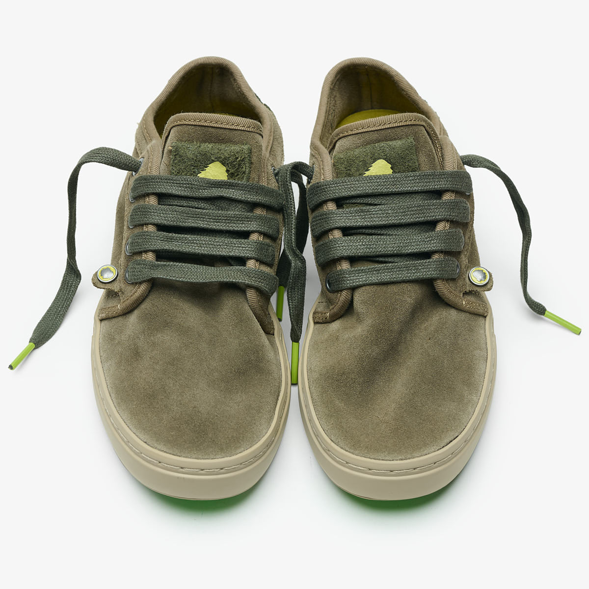 Heisei Suede | Peat Green