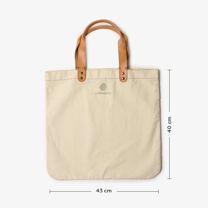 Tote Bag Carolina Gaia | Pampas White
