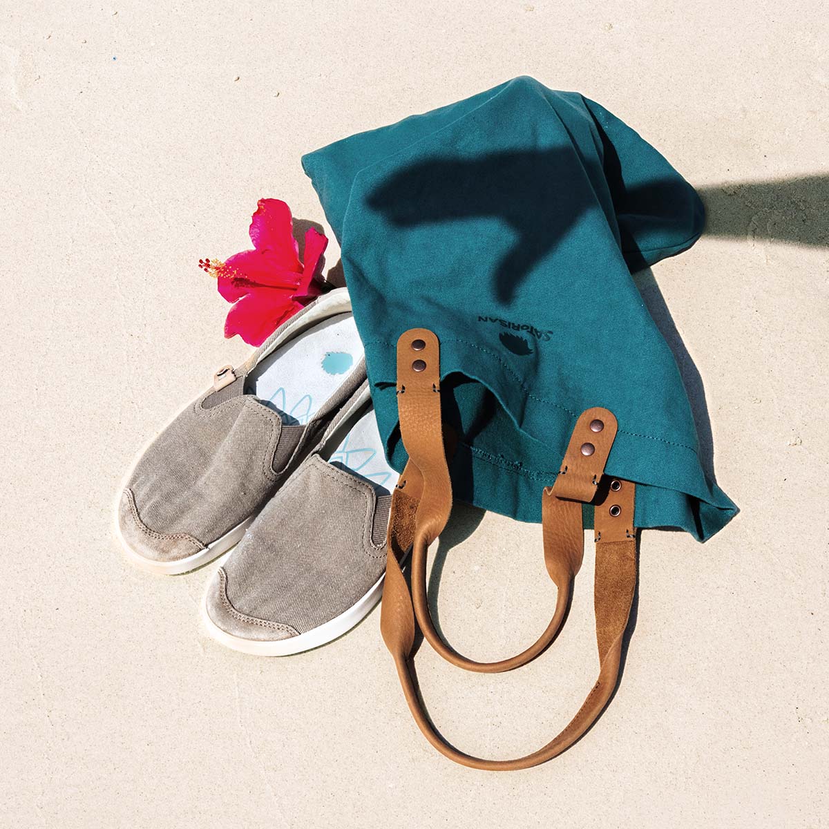 Tote Bag Gaia | Diving Green