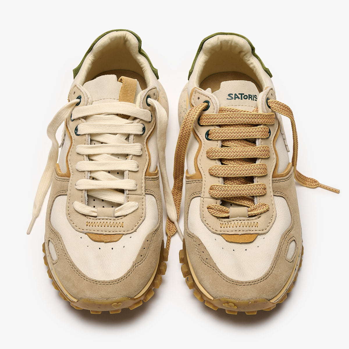 Satorisan - Chacrona Metta Lino Whitewisp - Casual Sneakers - Vintage Leer en linnen Schoenen - Kleur Brown - Maat 40 - Comfortabel en Duurzaam Satorisan - Chacrona Metta Lino Whitewisp - Casual Sneakers - Vintage Leer en linnen Schoenen - Kleur Brown - Maat 40 - Comfortabel en Duurzaam