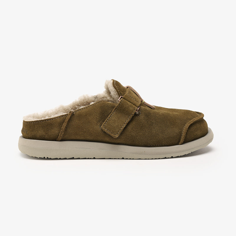 Uwabaki Clog Strap Suede | Thunderbolt