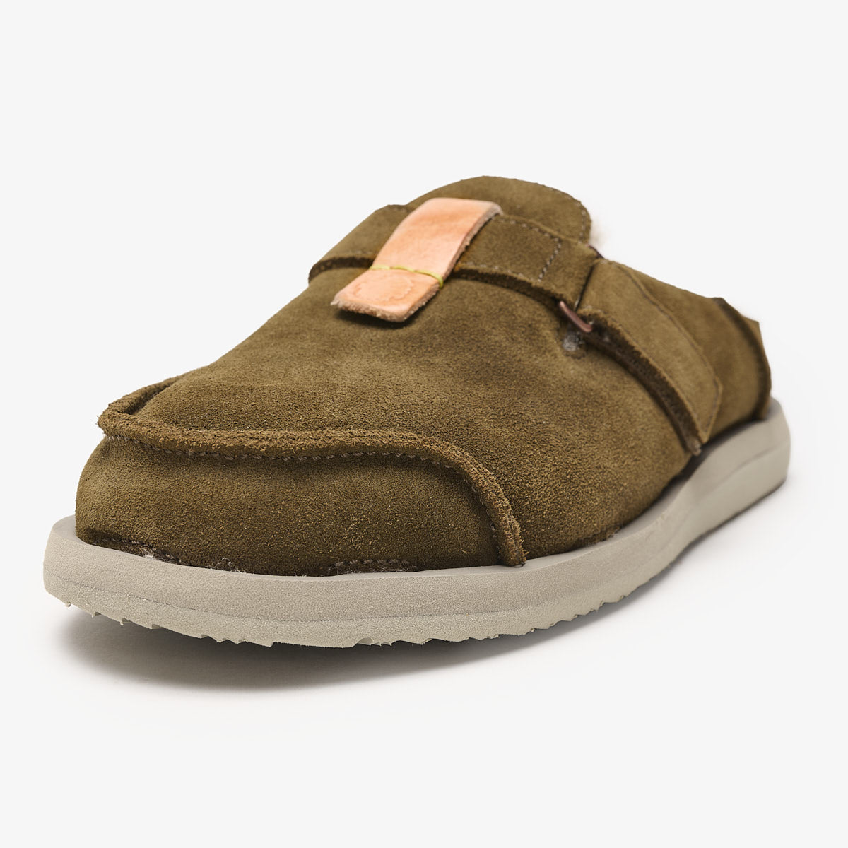 Uwabaki Clog Strap Suede | Thunderbolt