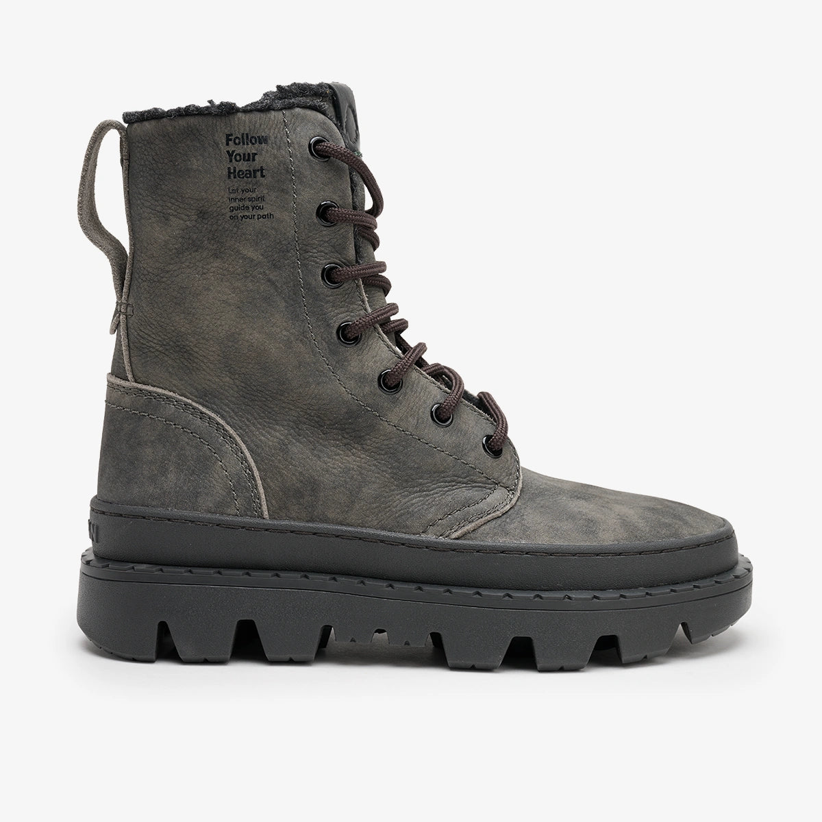 Unalome Laces Premium Wool | Khakies Black