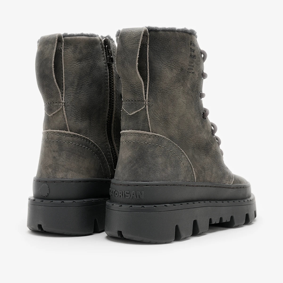 Unalome Laces Premium Wool | Khakies Black