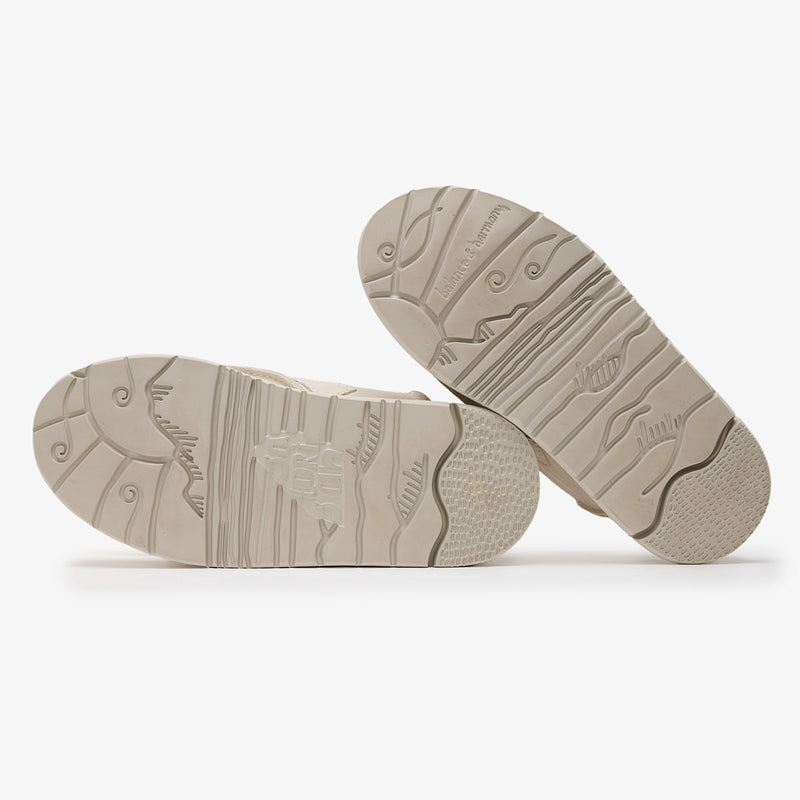 Uwabaki Clog Suede | Cream