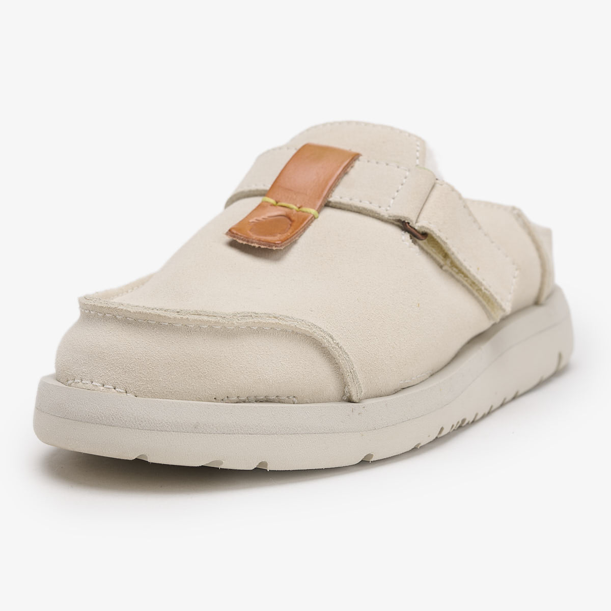 Uwabaki Clog Suede | Cream