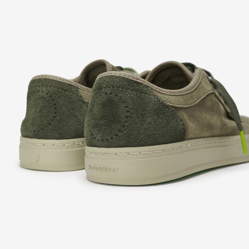 Heisei Suede | Peat Green