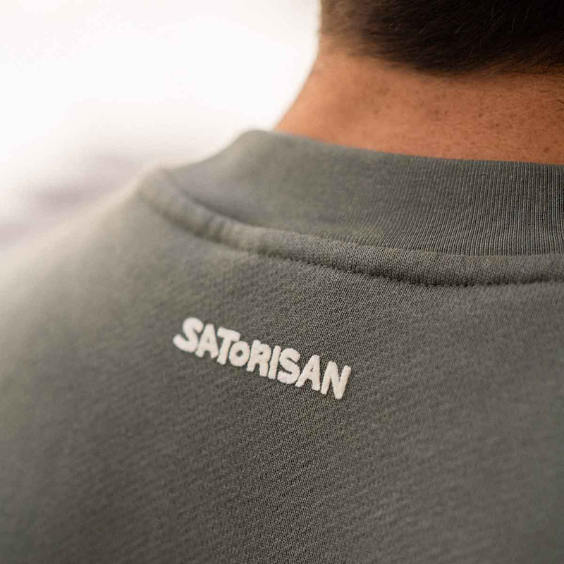 Sweatshirt oversize Organic cotton | Wild grass