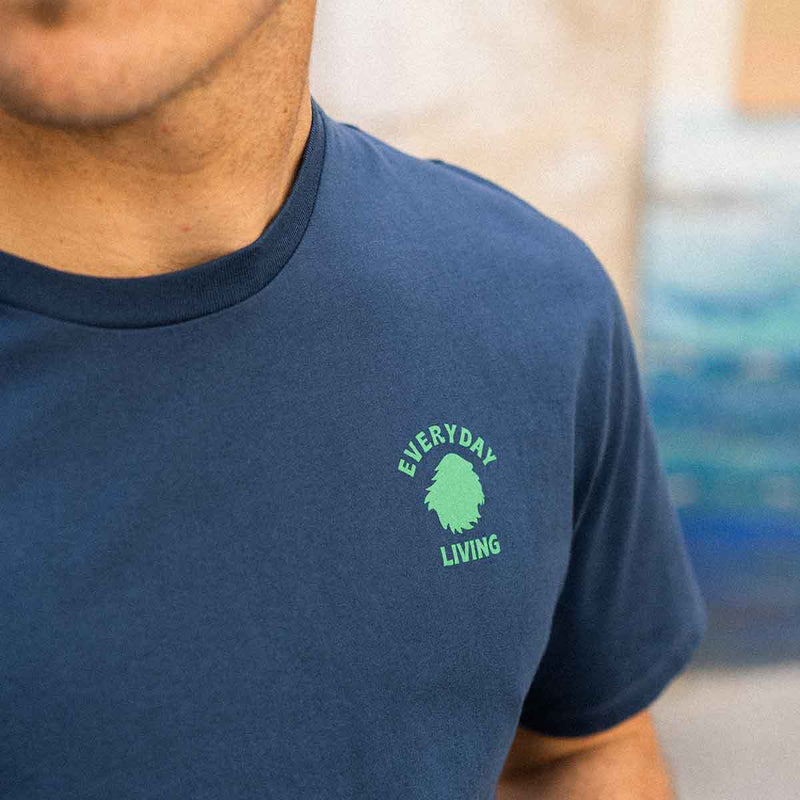 T-shirt regular fit Organic cotton | Blue ink every day living