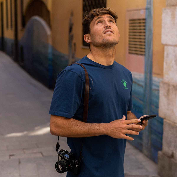 T-shirt regular fit Organic cotton | Blue ink every day living