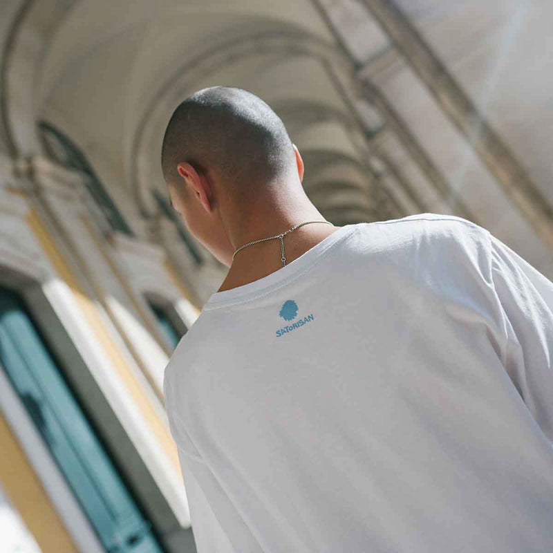 T-shirt regular fit Organic cotton | White follow your heart