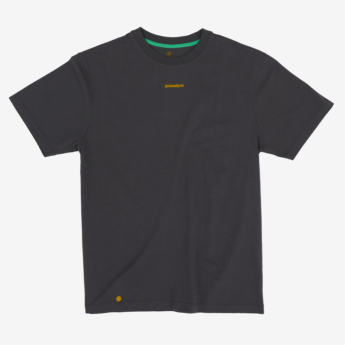 T-shirt oversize Organic cotton | Charcoal heart´s eye