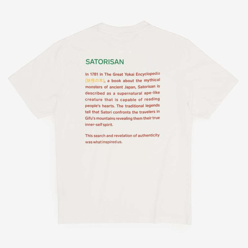 T-shirt oversize Organic cotton | Salty white origin