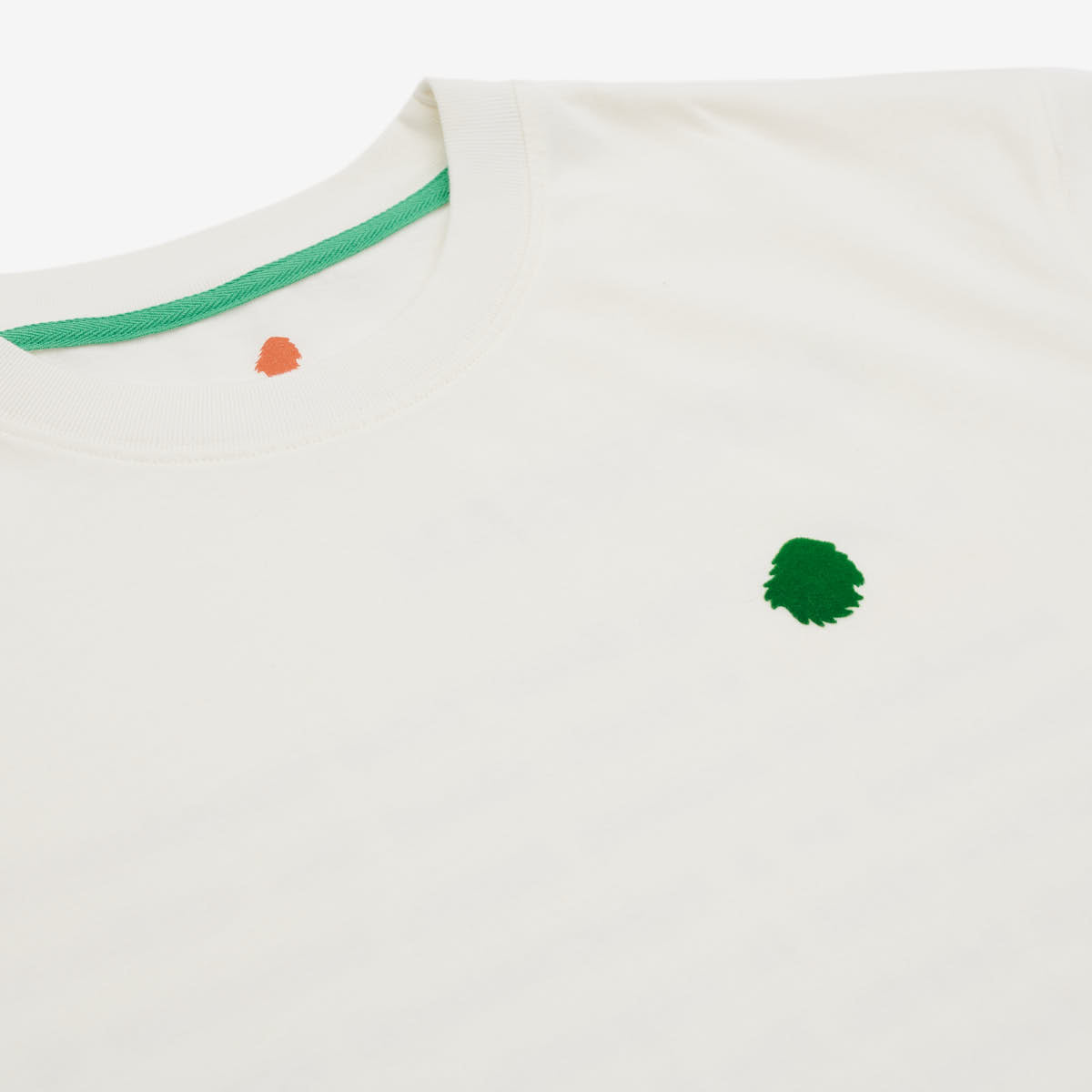 T-shirt oversize Organic cotton | Salty white origin
