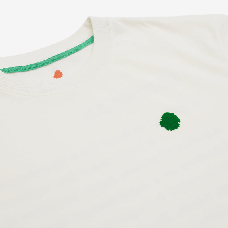 T-shirt oversize Organic cotton | Salty white origin