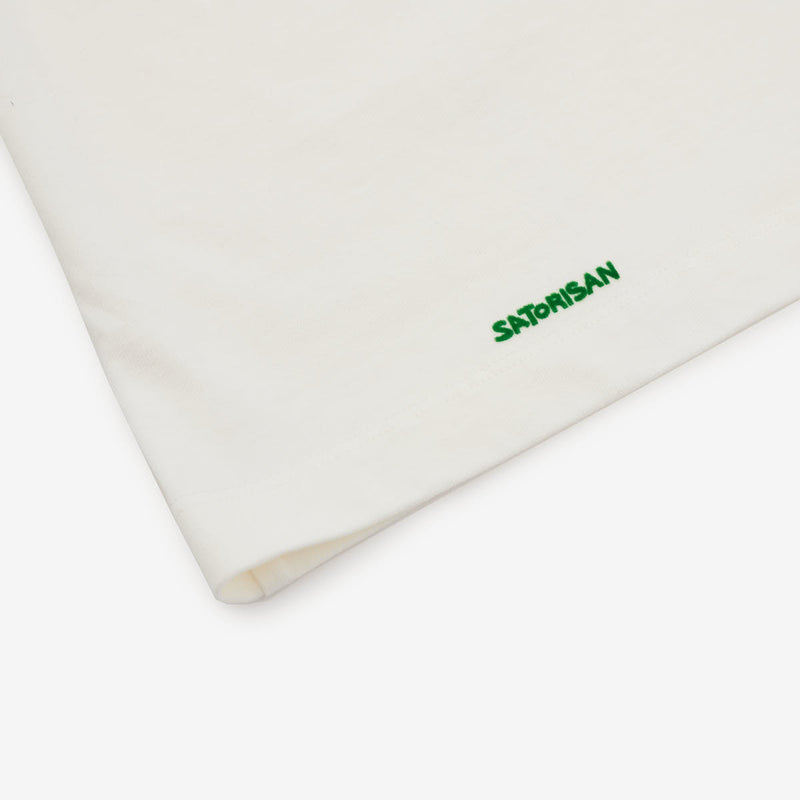 T-shirt oversize Organic cotton | Salty white origin