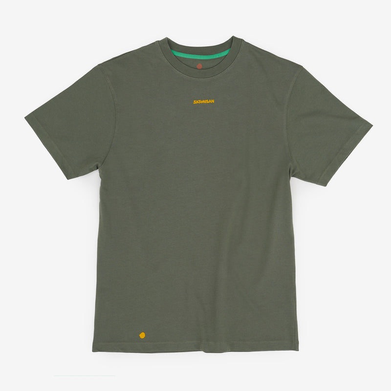 T-shirt oversize Organic cotton | Wild grass origin