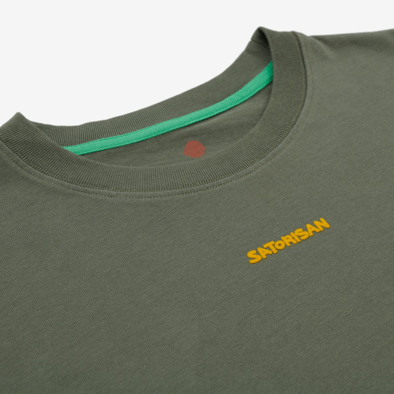 T-shirt oversize Organic cotton | Wild grass origin