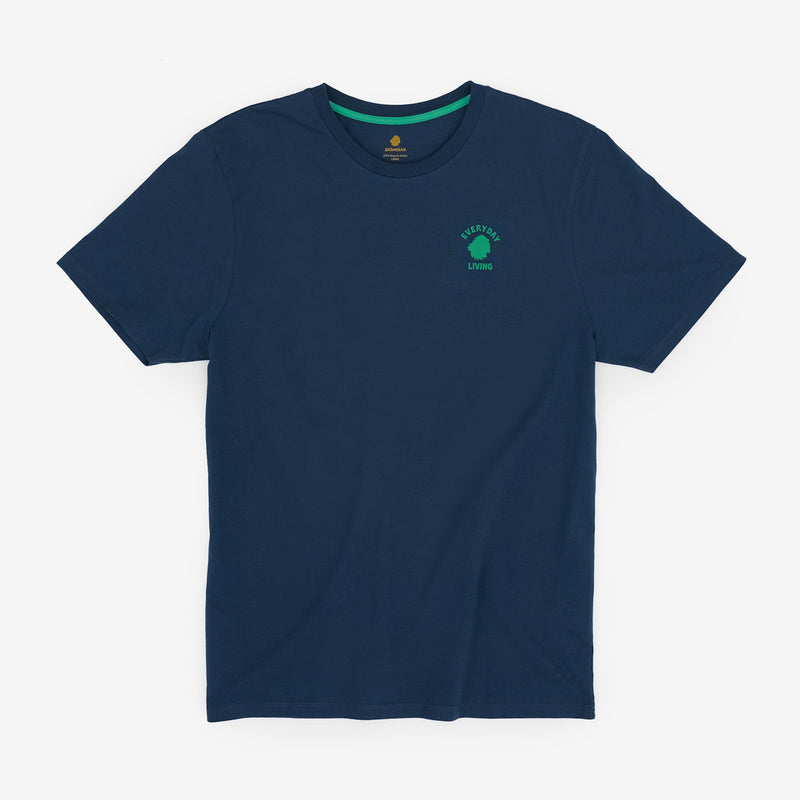 T-shirt regular fit Organic cotton | Blue ink every day living