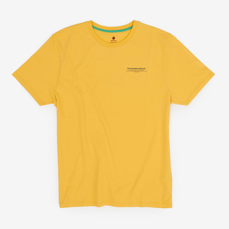 T-shirt Regular Fit Organic Cotton | Primary Yellow 5 Elements